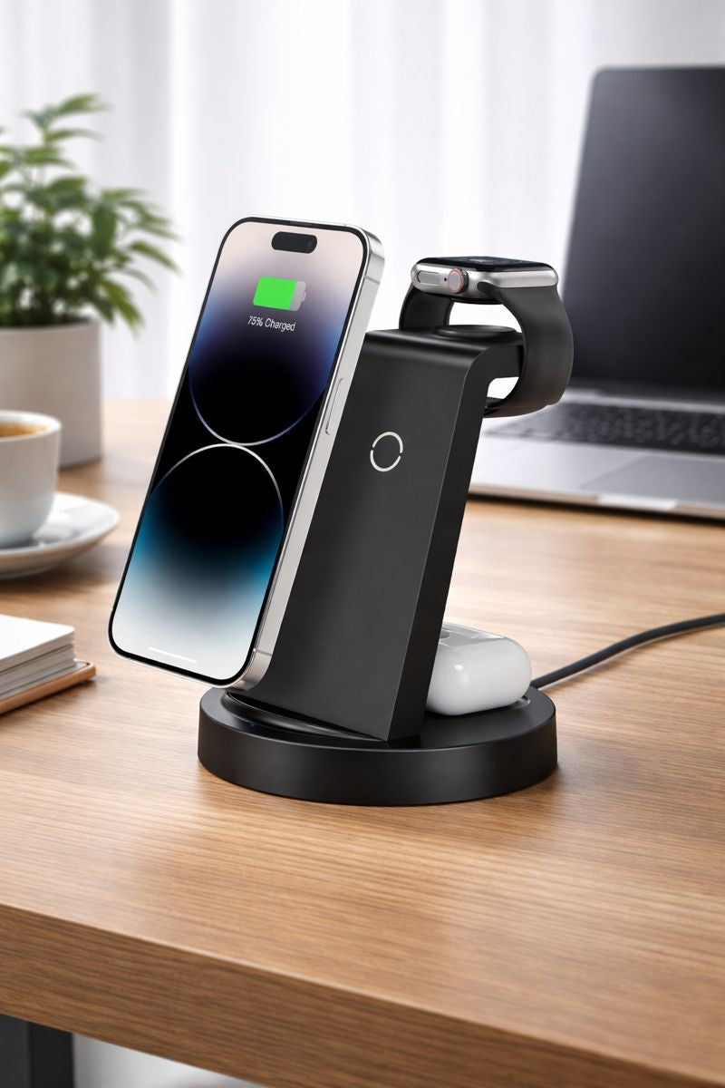 PowerStation Pro 3-in-1 Wireless Charging Dock for iPhone, Apple Watch & AirPods